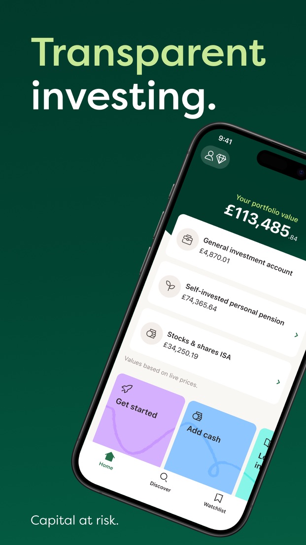 CMC Invest on iPhone