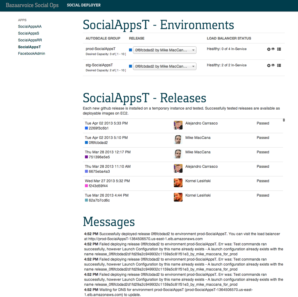 Social Deployer